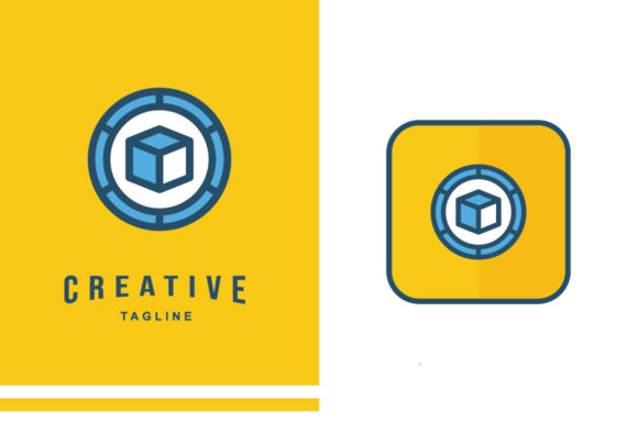 3D Printing Icon - Cube