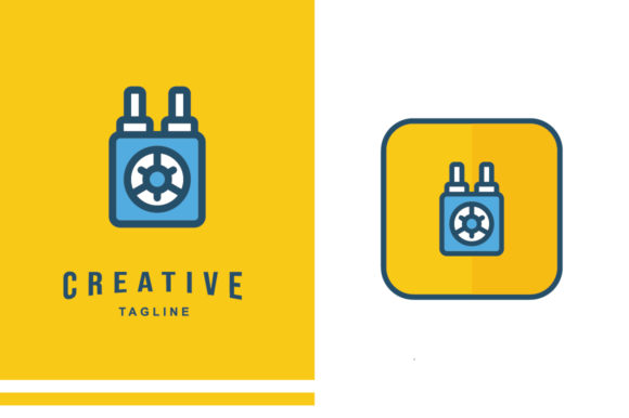 3D Printing Icon - Fan: A Dynamic Vector Asset for Creative Projects