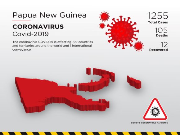 Elevating Visual Storytelling: The Strategic Value of the Papua New Guinea Affected Country 3D Map in Pandemic Communications