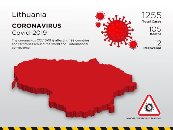 Lithuania Affected Country 3D Map: A Strategic Guide to Visualizing Pandemic Data