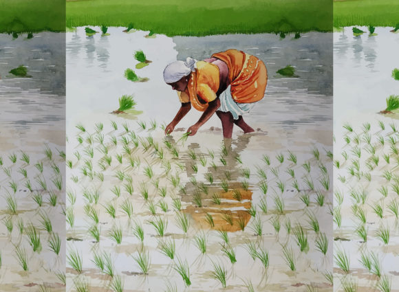 The Resurgence of Organic Beauty: Integrating Watercolor Nature Landscape and Rural Assets into Modern Design
