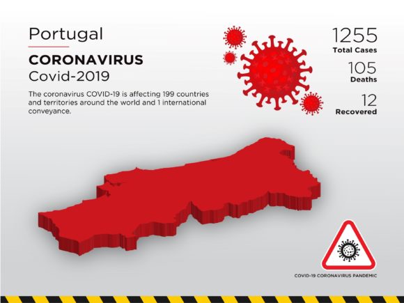 Visualizing the Crisis: The Portugal Affected Country 3D Map and Modern Pandemic Communication